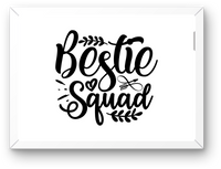 Thumbnail for Bestie Squad Wall Art | Hand-Lettered Friendship Quote Print | Best Friend BFF Gift