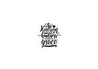 Thumbnail for Be Known For Your Kindness And Grace Throw Pillow | Hand Lettered Decorative Pillow | Inspirational Gift