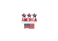 Thumbnail for America Brave Freedom Throw Pillow | Patriotic Stars And Flag Decorative Pillow | 4th Of July Gift