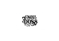 Thumbnail for Mini Boss Throw Pillow | Bold Typography Decorative Pillow | Kids Room Gift